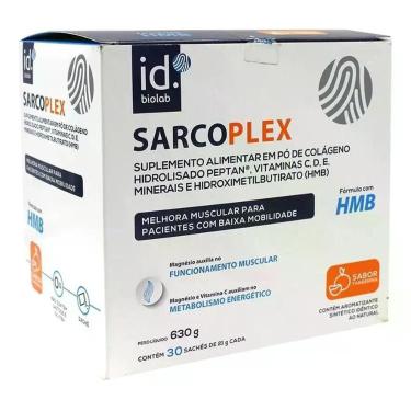 Imagem de Sarcoplex Colágeno Hidrolisado Vitaminas C,d,e Hmb Sabor Tan - Congrat