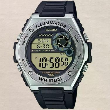 Imagem de Relógio Casio Masculino Standard Digital Preto MWD-100H-9AVDF