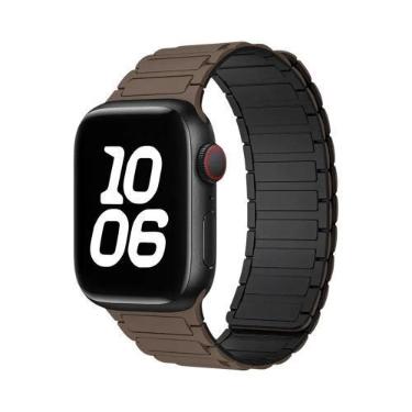 Imagem de Pulseira Magnética De Silicone De 49mm 46mm 42mm 40mm 41mm 44mm 45mm P