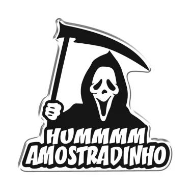 Imagem de Adesivo Humm Amostradinho. Preto