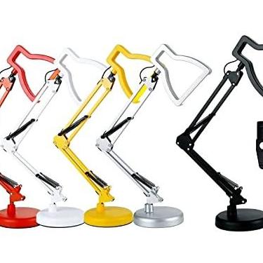 Imagem de Luminária Articulada 3x1 Mesa Abajur LED 3D Bivolt 110v 220v USB Dimmer PT-E2 Cor: Vermelho