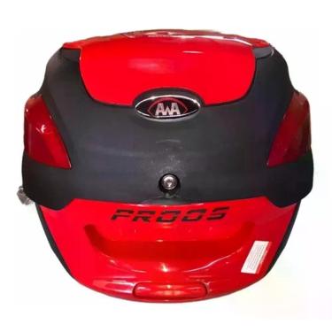 Imagem de Baú para Moto Vermelho 41L Universal - Awa