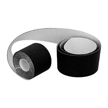 Imagem de Fita para levantar os seios, à prova d'água e à prova de suor Fita para levantar os mamilos Fita adesiva para cobrir os mamilos Fita adesiva para peito sem costas para vestidos sem alças(Preto)