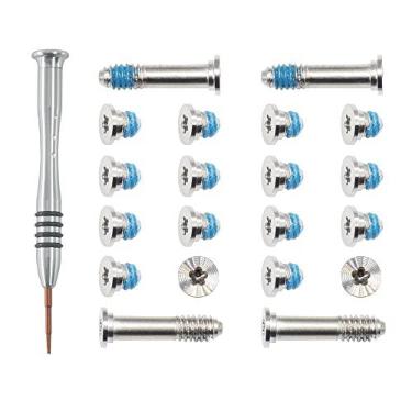 Imagem de Conjunto de 2 parafusos de reposição GODSHARK com chave de fenda para MacBook Air 13 polegadas A1369 A1466 2010-2017, capa inferior Unibody P5 Pentalobe kit de ferramentas de substituição para notebook PC parafuso de computador