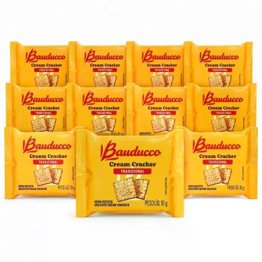 Imagem de Cream Cracker Bauducco 10g natural 100 Sachês Individuais, 100 unidade