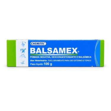 Imagem de Blasamex Pomada Veterinária Cicatrizante e Antisséptica para Cães, Gat