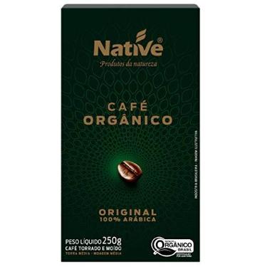 Imagem de Café Orgânico Torrado e Moído Original Native 250g | Café Orgânico Torrado e Moído Original Native nunca foi tão saudável apreciar o verdadeiro sabor do café.