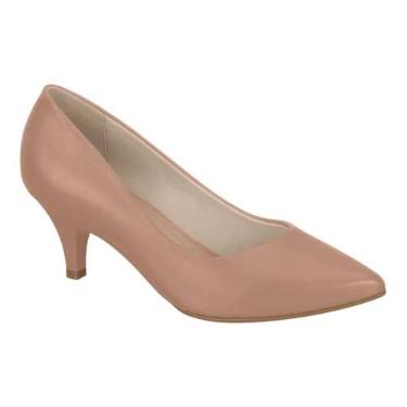 Imagem de Sapato Scarpin Feminino Beira Rio Moda Social 4076.1301 - Nude