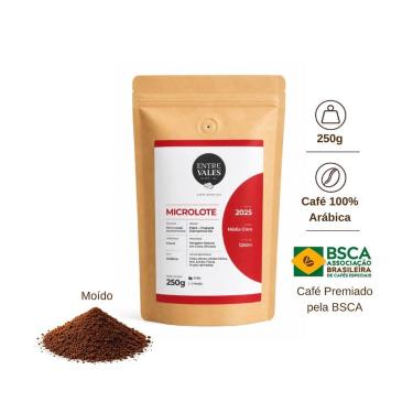 Imagem de Café Entre Vales Microlote com notas sensoriais de chocolate amargo, c
