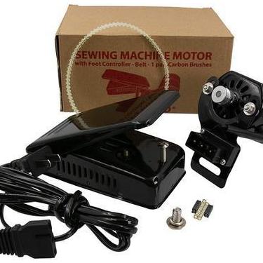 Imagem de Motor Máquina Doméstica Universal -Singer Etc Preto 220V - Imporpropri