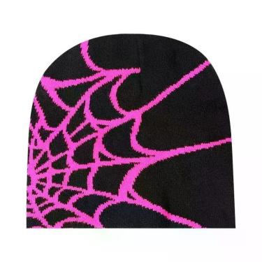 Imagem de Gorro De Inverno Unissex Com Padrão De Aranha, Elástico, Para Esportes