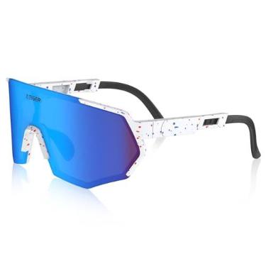 Imagem de X-TIGER Óculos de sol esportivos polarizados para homens e mulheres, dirigir, pescar, beisebol, ciclismo, MTB, UV400