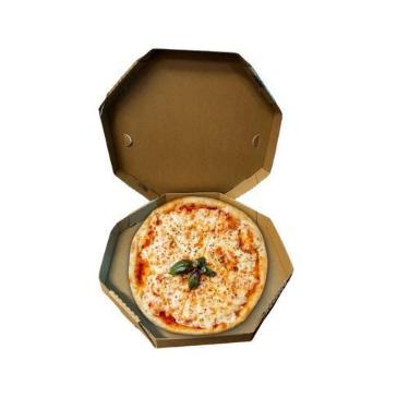 Imagem de Kit 5 emb. oitav. p/ pizza n. 25 c/25 un. parda/parda lisa - TAMAROZZI