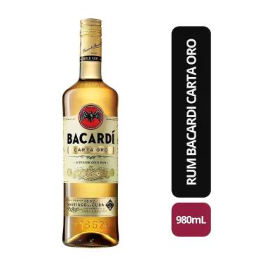 Imagem de Rum bacardi carta oro 980ml