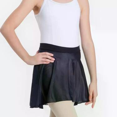 Imagem de Saia Para Balé Infantil Trinys Godê Dança Ballet SD5293 -, Preto, M