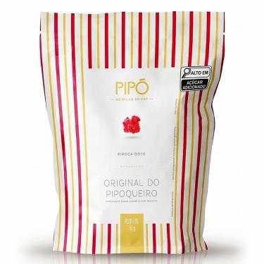 Imagem de Pipoca Doce Pipoqueiro Sabor Original Sachê 80g Pronta para Consumo