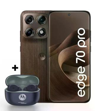 Imagem de Kit Smartphone Motorola Edge 70 Pro 5G 256GB + Moto Buds 2 Plus, motor