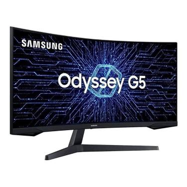 Imagem de Monitor Gamer Samsung Odyssey G5 34" Curvo WQHD 165Hz 1ms HDR10 FreeSy