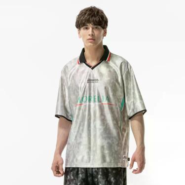 Imagem de Camisa de Futebol Mizuno Morelia Classic Tee HS Masculina, GG, Branco