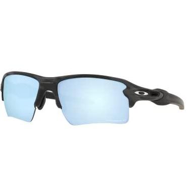 Imagem de Óculos de Sol Oakley Polarizado Flak 2.0 Xl 0OO9188 9188G3 Tam 59 / Preto - Lentes Prizm Deep Water Polar