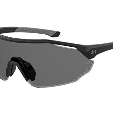 Imagem de Under Armour Óculos de sol masculino Ua Force 2 Wrap, Preto fosco, 99mm, 1mm