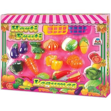 Imagem de Hortifruti Legumes C/tiras autocolantes - Braskit