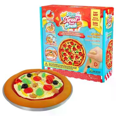 Imagem de Mini Kit De Slime De Pizza Slimy Diy Street Food Crush