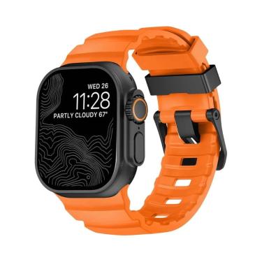 Imagem de Pulseira De Silicone Trail De 49mm 46mm 45mm 44mm Para Apple Watch Ult