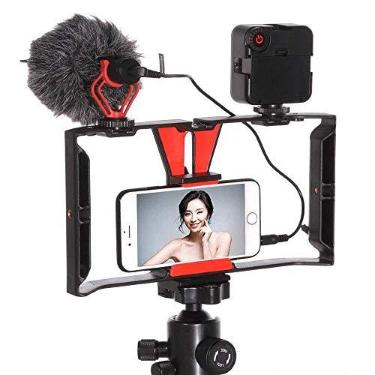 Imagem de Gaiola Cage para SmartPhone com Suporte Handle Grip e Sapatas