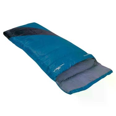 Imagem de Saco De Dormir 4 a 10 Graus Liberty Nautika - Preto e Azul - NTK