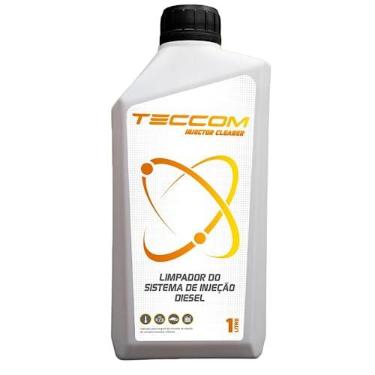 Imagem de Limpador do Sistema de Injeção de Combustível de Automóveis Motor à Diesel Teccom10 Injector Cleaner 1L