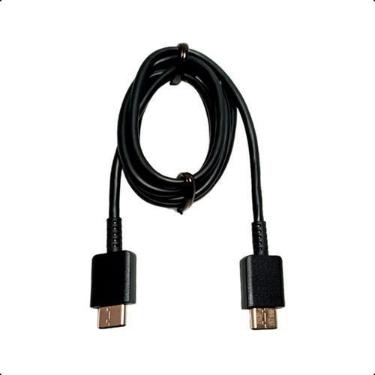 Imagem de Cabo Tipo C Para Tipo C Samsung Galaxy S8 Plus SM-G955 Preto