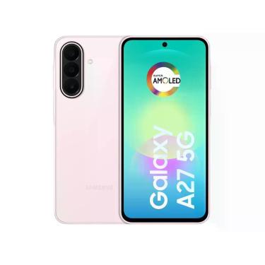 Imagem de Celular Samsung Galaxy A27 256GB 5G 8GB RAM Rosa 6,7" Câm. Tripla Self