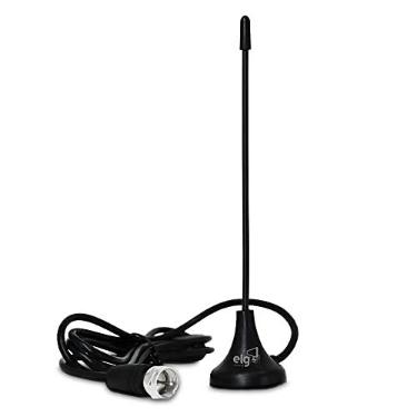 Imagem de Antena Interna Smart View, Compatível com Sinal Analógico e Digital, 4K, HDR, Cabo de 2,5M Ganho de 4dB, Alcance de Até 15km, Preto, HDTV1300I, ELG