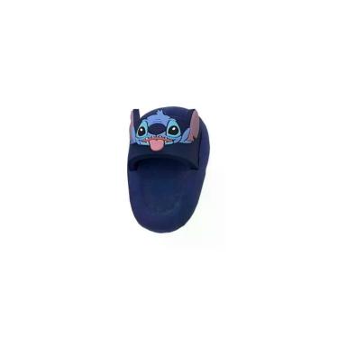 Imagem de Borracha Molin do Brasil Borracha Chinelo Stitch Molin Macia com Formato Mini-Chinelo 4X3X1CM 1 Unidade Azul
