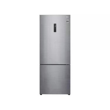 Imagem de Geladeira LG Smart Frost Free Inverter 451L Inverse Inox Look GC-B569,