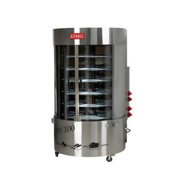 Imagem de Forno Giratório a Gás 100 Kg ARV 100 SQC GPaniz, Bivolt