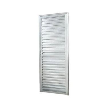 Imagem de Porta Palheta Alumínio Brilhante 2,10x0,60 Linha 25 (lado esquerdo) - 