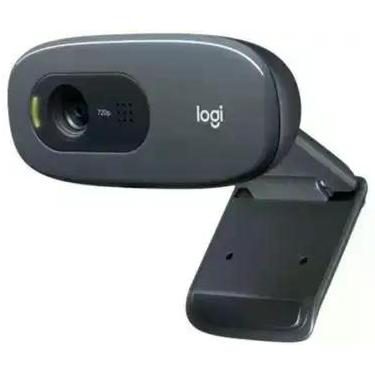 Imagem de Webcam Logitech C270 HD com Microfone, Preto, plastico, Bivolt