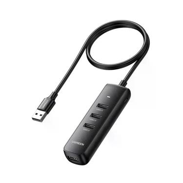 Imagem de Hub Ugreen Usb 3.0 4 Portas, 5gbps, Plug And Play 1m - Cm416