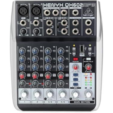 Imagem de Behringer QX602MP3 Mesa de Som com 2 canais