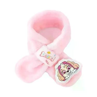Imagem de Cachecol De Pelúcia Patrulha Canina Para Meninas, Luva Quente De Inver