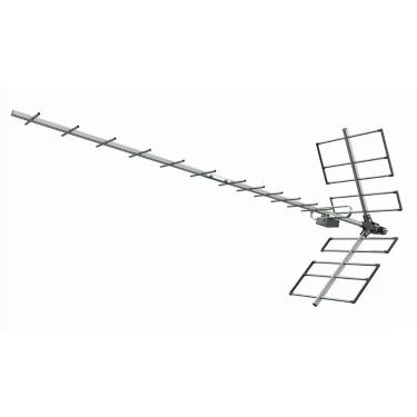 Imagem de Antena UHF Digital Proeletronic PROHD-1118 com Recepção em UHF 470~806 Mhz e Ganho de 18 Dbi