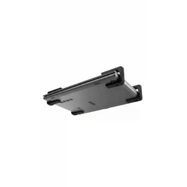 Imagem de Suporte Base Apoio P/ Fixar Notebook Laptop Embaixo Da Mesa - Congratu