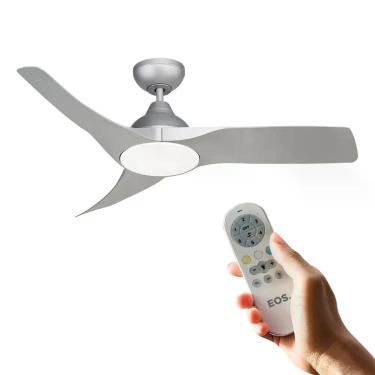 Imagem de Ventilador de Teto EOS Turbo Vento 3 Pás com Controle Remoto 112cm 150