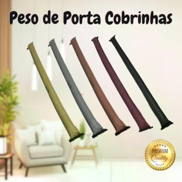 Imagem de Peso de Porta Napa Grosso + de 01 Kilo Impermeável Cobra Cobrinha Roli