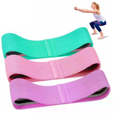 Imagem de Kit Super Band 3 Intensidades Elástico Extensor Cross - BELLATOR