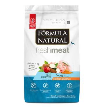 Imagem de Ração Fórmula Natural Cães Fresh Meat Filhotes Raças Grandes e Gigante