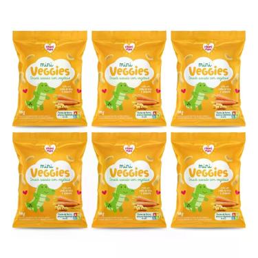 Imagem de Kit Snack Infantil Sem Glúten Grão de Bico e Cenoura Mini Veggies Nham