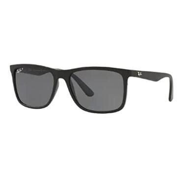Imagem de Óculos de Sol Ray-Ban Polarizado 0RB4373L 606981 Tam 58 / Preto Fosco - Lentes Cinza